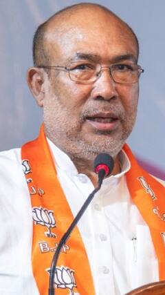 Lok Sabha Election 2024: NDA की बैठक के लिए Delhi पहुंचे मणिपुर के सीएम N. Biren Singh | ABP Shorts