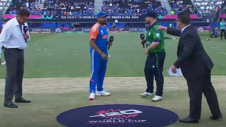 t20-world-cup-2024-india-vs-ireland-match-toss-creates-controversy-fans-claim-match-fixing-during-toss-rohit-sharma IND vs IRE: ટી20 વિશ્વ કપમાં ફિક્સિંગ? ભારત-આયર્લેન્ડ મેચમાં થયો વિવાદ, જાણો સમગ્ર ઘટના