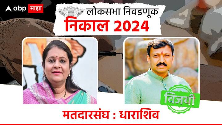 धाराशिवमध्ये शिवसेना ठाकरे गटाचे ओमप्रकाश राजे निंबाळकर विजयी झाले आहेत. काँग्रेसच्या अर्चना पाटील यांचा पराभव झाला आहे.