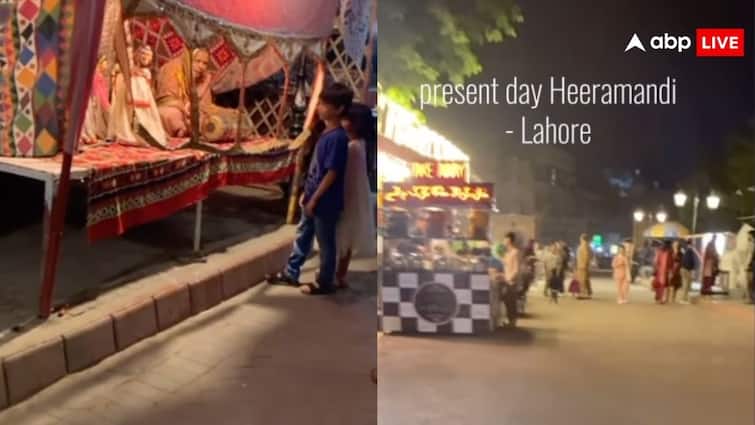 pakistani youtuber shows original heeramandi of lahore video goes viral on social media पाकिस्तानी यूट्यूबर ने दिखाई असली हीरामंडी की झलक, खूब वायरल हो रहा वीडियो