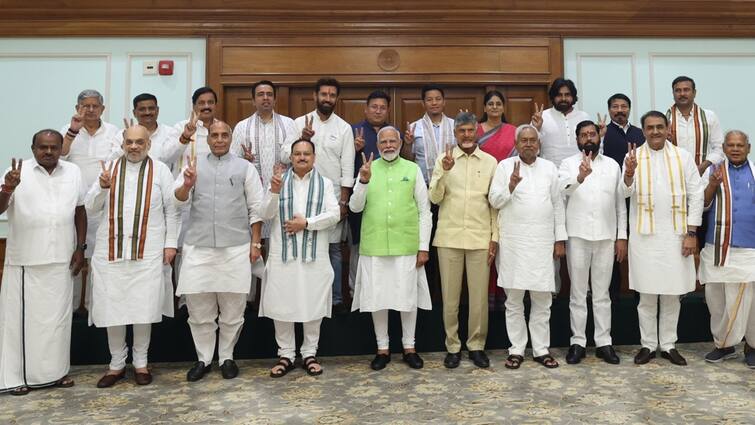 BJP led NDA meeting held today n delhi Chandrababu Babu asks all TDP MPs to attend it NDA meeting: பாஜக கூட்டணி எம்.பிக்கள் இன்று ஆலோசனை - 9ம் தேதி மாலை 5 மணிக்கு மோடி பதவியேற்பு - கிஷன் ரெட்டி