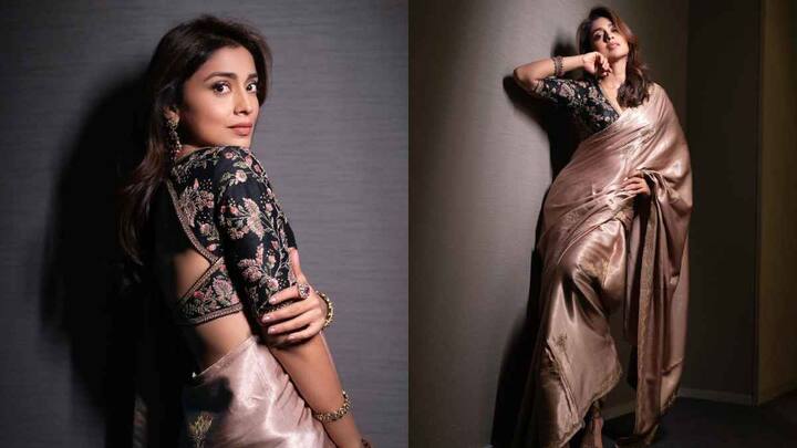 హీరోయిన్ శ్రియా శరణ్ చీరలో కనువిందు చేసింది. ఓర చూపులతో నెటిజన్లను అలరించింది. తాజాగా ఈ ముద్దుగుమ్మ షేర్ చేసిన ఫోటోలు నెట్టింట తెగ వైరల్ అవుతున్నాయి.