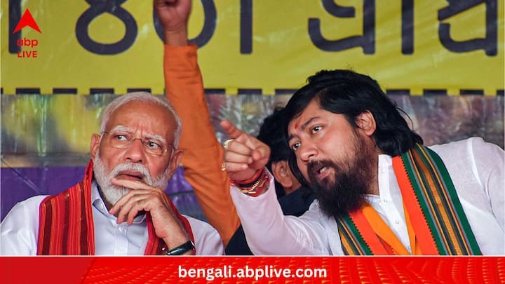 কেন্দ্রীয় স্বরাষ্ট্র প্রতিমন্ত্রী নিশীথ প্রামাণিকও হেরে গিয়েছেন। ৩৯ হাজার ২৫০টি বেশি ভোট পেয়ে কোচবিহার আসন থেকে জেতেন তৃণমূলের জগদীশ চন্দ্র বাসুনিয়া।(ছবি:PTI)