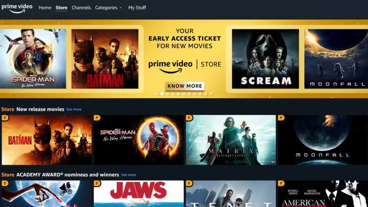 Amazon Prime पर रेंट पर लिया तो कितने दिन तक देख सकते हैं फिल्में? इतनी होती है वैलिडिटी How to buy rented movies on amazon prime validity and access check details Amazon Prime पर रेंट पर लिया तो कितने दिन तक देख सकते हैं फिल्में? इतनी होती है वैलिडिटी