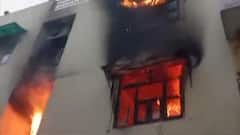 AC Explosion Leads To Massive Fire In 2-Storey Ghaziabad House