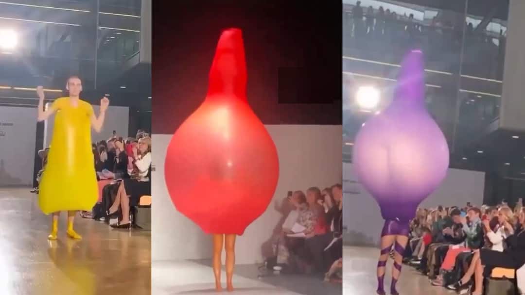 Viral News: ఇలాంటి ఫ్యాషన్ షోలు కూడా ఉంటాయా? బెలూన్లతో డ్రెస్లు ఏంది రా సామి? Fashion Show Where Balloons Become Viral In internet Viral News: ఇలాంటి ఫ్యాషన్ షోలు కూడా ఉంటాయా? బెలూన్లతో డ్రెస్లు ఏంది రా సామి?
