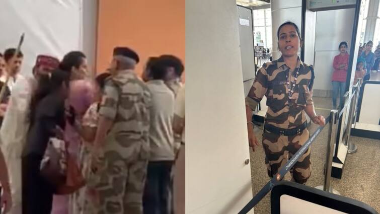 CISF Guard Slaps Kangana Ranaut at Chandigarh Airport Over Farmer Protest Comments Kangana Ranaut: கங்கனாவுக்கு கன்னத்திலே பளார்! விமான நிலையத்தில் தாக்கிய பெண் பாதுகாப்பு அதிகாரி - ஷாக்