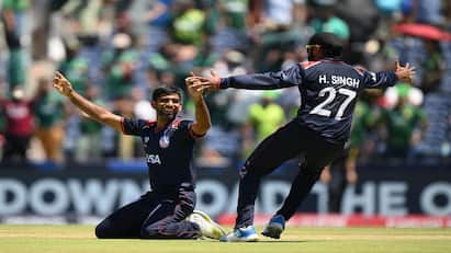 T20 World Cup 2024 USA Register Historic Super-Over Victory Over Pakistan T20 World Cup 2024: அடேங்கப்பா..! டி-20 உலகக் கோப்பை - பாகிஸ்தானை சூப்பர் ஓவரில் வீழ்த்திய அமெரிக்கா - அசத்திய இந்தியர்