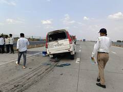 Chhatrapati Sambhajinagar : वैजापूरजवळ समृद्धी महामार्गावर स्कार्पिओचा ट्रकला धडकून चुराडा!, तिघांचा जागीच मृत्यू, 4 जखमी!