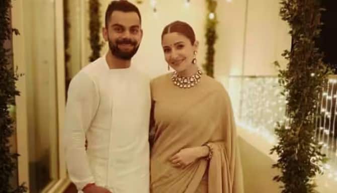 virat kohli with wife anushka sharma and vamika hotel new york t20 world cup 2024   Watch: અનુષ્કા અને વામિકા સાથે ન્યૂયોર્કમાં જોવા મળ્યો કોહલી, વાયરલ થયો હોટલનો વીડિયો