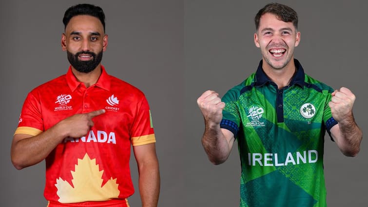 CAN vs IRE T20 World Cup 2024 Probable Playing 11 Pitch Weather Live streaming Head To Head CAN vs IRE T20 World Cup 2024 Match: Probable Playing 11s, Pitch & Weather Report, Live streaming Info & More