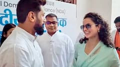 संसद में कंगना रनौत से जब मिले चिराग पासवान तो ऐसा था रिएक्शन, फिल्म में कर चुके हैं साथ में काम