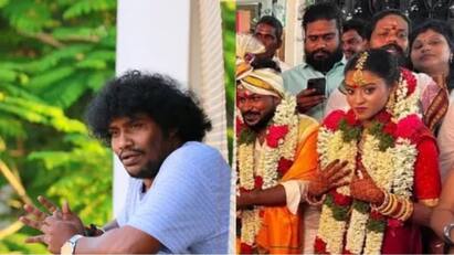 Actor yogi babu helps his brother vijayan love marriage Yogi Babu : ஃபேஸ்புக்கில் மலர்ந்த காதல்... தம்பியின் காதலை சேர்த்து வைத்த யோகி பாபு...