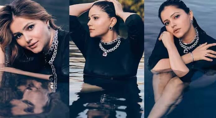 Rubina Dilaik Pics: ટીવી અભિનેત્રી રૂબિના દિલૈક આ દિવસોમાં તેની દીકરીઓ સાથે ક્વોલિટી ટાઈમ વિતાવી રહી છે. આ દરમિયાન, અભિનેત્રીએ તેની કેટલીક તસવીરો ચાહકો સાથે શેર કરી છે.