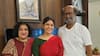Varalaxmi Sarathkumar Begins Handing Out Wedding Invites; First One Goes To Megastar Rajinikanth