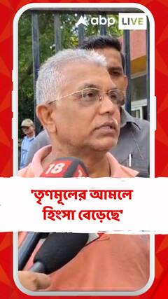 'তৃণমূলের আমলে হিংসা বেড়েছে', দাবি দিলীপের