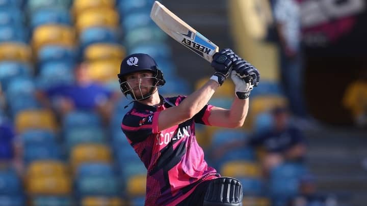 In reply, Scotland were off to a slow start, but Michael Jones shifted gears in the 6th over to turn the momentum into Scotland's favour (Image Credit - @CricketScotland / X)