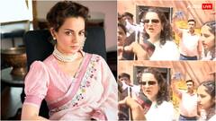 'ये क्या कर रही हैं आप?', कंगना रनौत संसद पहुंचते ही रिपोर्टर से उलझीं