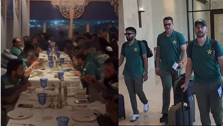 pakistan players private dinner asked 25 dollars to meet fans rashid latif slammed team t20 world cup 2024 usa T20 World Cup 2024: 25 डॉलर देकर टीम के साथ खाओ खाना, फ्री में लो सेल्फी; USA में पाक खिलाड़ियों का भिखमंगा रूप
