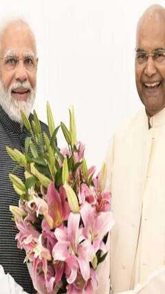 PM Modi ने पूर्व राष्ट्रपति राम नाथ कोविंद से की मुलाकात | abpnewsshorts