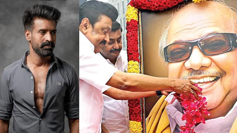 garudan actor soori talks about late cheif minister kalaignar Soori : ”பூமி இருக்கும் வரை அவரின் புகழ் இருக்கும்” கலைஞர் கண்காட்சியகத்தில் நடிகர் சூரி