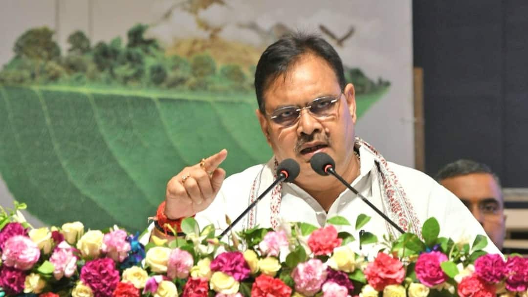 CM Bhajan Lal Sharma target previous Congress government for changing names of schemes Rajasthan: योजनाओं के नाम बदलने के विपक्ष के आरोप पर CM भजनलाल बोले, 'एक परिवार की...'