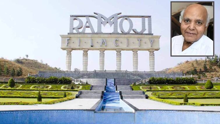 Ramoji Rao Founder of the worlds largest  Ramoji Film City in Hyderabad Ramoji Film City: రామోజీ రావు కలల నిర్మాణం రామోజీ ఫిల్మ్ సిటీ - ఈ ఫాంటసీ ప్రపంచంలో ఎన్నో వింతలు!