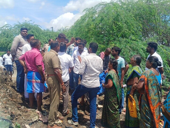 நிலப் பிரச்சனையால் ஒரே நேரத்தில் குவிந்த நூற்றுக்கணக்கான வாரிசுதாரர்கள் - கரூரில் பரபரப்பு