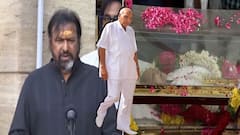 Manchu Mohan Babu on Ramoji Rao Demise | రామోజీరావుకు మోహన్ బాబు నివాళులు | ABP Desam