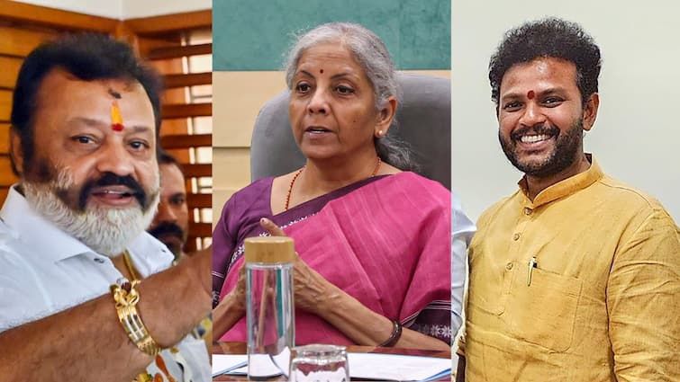 Nirmala Sitharaman Suresh Gopi To Shantanu Thakur Union Ministers Who Took Oath In English Nirmala Sitharaman, Suresh Gopi, To Shantanu Thakur — MPs Who Took Oath In English