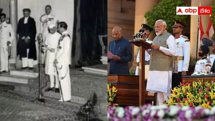 PM Modi Swearing-In Ceremony How oath taking ceremonies have evolved in India PM Modi Oath Ceremony: 1947లో నెహ్రూ ఎక్కడ ప్రమాణ స్వీకారం చేశారు? అప్పటి నుంచి ఈ వేడుకలో వచ్చిన మార్పులివే!