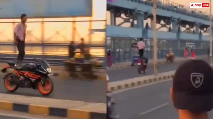 वीडियो वायरल होने के बाद कानपुर पुलिस ने शख्स के खिलाफ भारतीय दंड संहिता की धारा 336 के तहत दूसरों की और खुद की जान की सुरक्षा के साथ खिलवाड़ करने और नियमों की धज्जियां उड़ाने पर 12000 का जुर्माना लगाया.