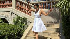 Malaika Arora Photos: వాషింగ్ పౌడర్ నిర్మా పాపలా తెల్లటి ఫ్రాక్ లో మలైకా - ఏజ్ జస్ట్ నంబర్ మాత్రమే అంటోన్న యాభైఏళ్ల బ్యూటీ!