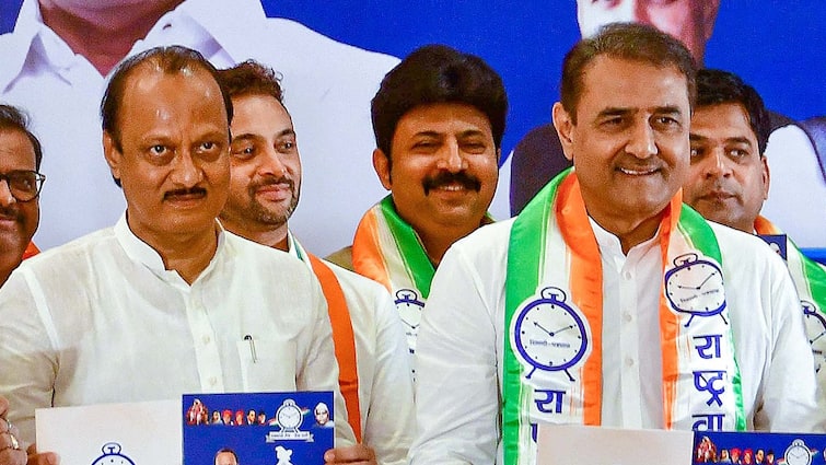 Modi Cabinet 2024 NCP Praful Patel Union MoS Offer Ajit Pawar BJP Devendra Fadnavis Rohit Pawar NCP-Sharadchandra Pawar Modi Cabinet 2024: NCP Chief Ajit Pawar Presses For Cabinet Seat As Praful Patel Calls Union MoS Offer A 'Demotion'