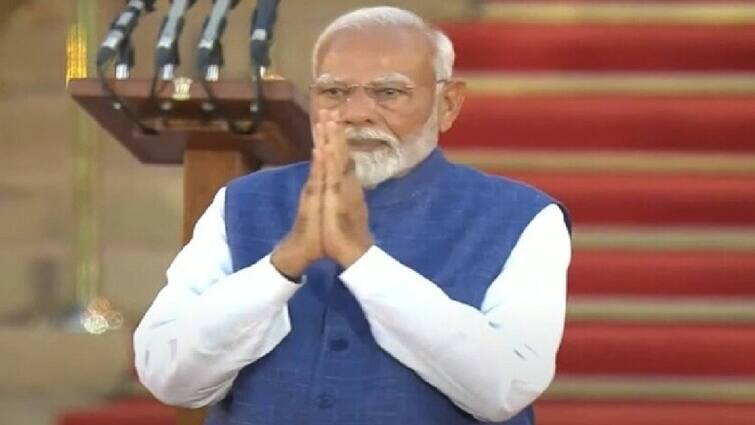 PM Modi Oath Ceremony Senior leader Rajnath Singh took oath after PM Modi PM Modi Oath Ceremony: જુઓ પીએમ મોદી બાદ ક્યા નેતાએ લીધા શપથ, અટલ સરકારમાં પણ રહી ચૂક્યા છે મંત્રી