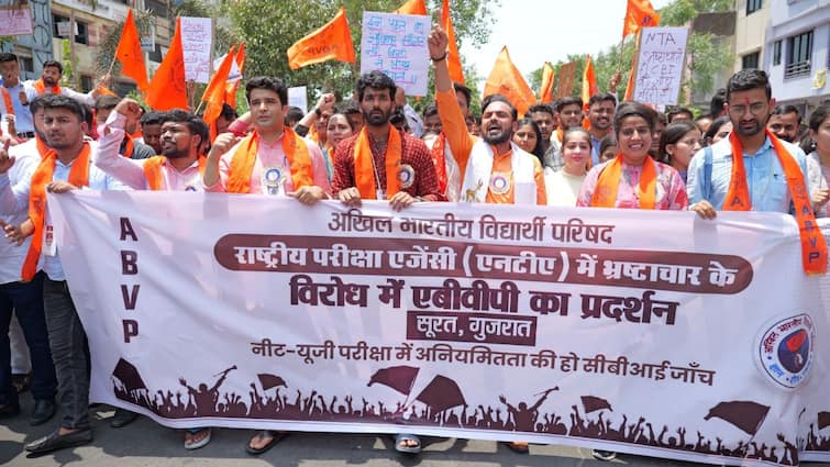 ABVP Calls For CBI Probe Into NEET UG Result 2024: 'Protest Will Go On Until Demand Is Met'