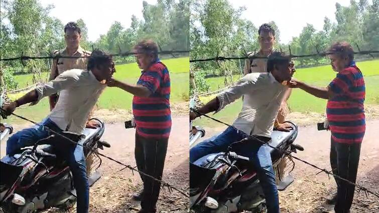 Unnao BJP MLA Brajesh Rawat abusive Viral Video on Social Media slapped young ann उन्नाव में गालीबाज BJP विधायक का वीडियो वायरल, युवक को थप्पड़ों से मारा, जमकर हुई किरकिरी