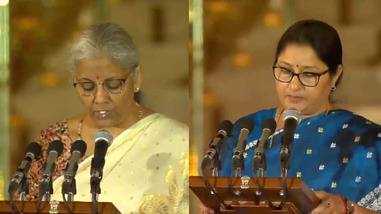 pm--modi-swearing-in-ceremony-nirmala-sitharaman-annapurna-devi-women-ministers-of-modi-government-3-0-get-place-in-new-cabinet PM Modi Swearing-In Ceremony: મોદી મંત્રીમંડળમાં કેટલી મહિલા મિનિસ્ટરને મળી જગ્યા, જુઓ લીસ્ટ