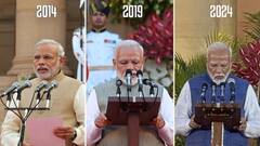 पहली, दूसरी और तीसरी बार... नरेंद्र मोदी के प्रधानमंत्री के दौरान के आइकॉनिक मोमेंट की तस्‍वीरें
