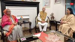 लालकृष्ण आडवाणी से मिलीं बांग्लादेश की पीएम शेख हसीना