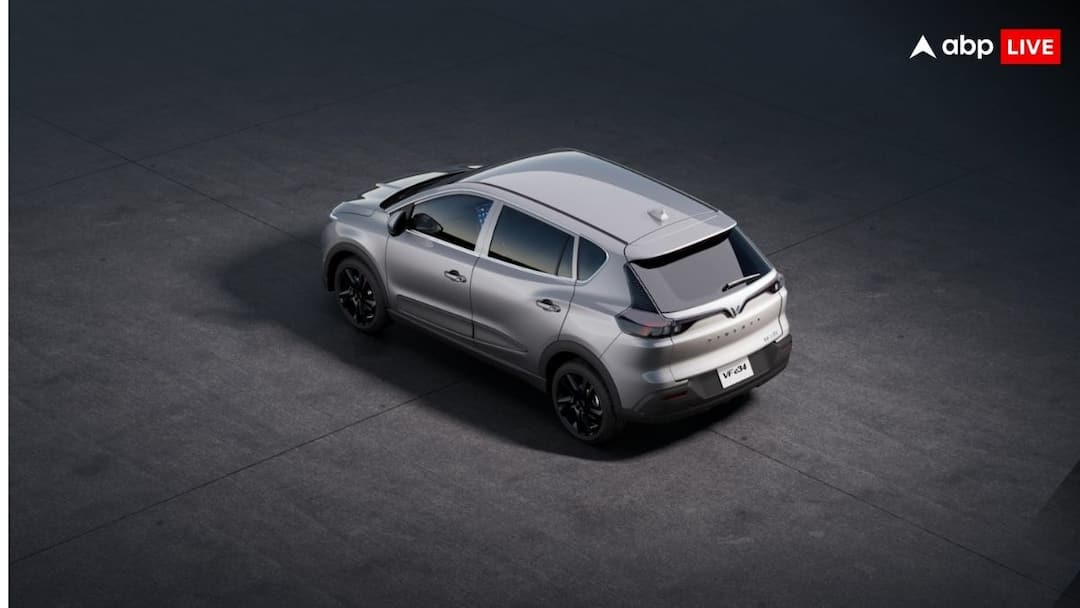 Vinfast VF e34 electric SUV spotted during the testing in India भारत में टेस्टिंग के दौरान स्पॉट हुई विनफास्ट VF e34, मारुति eVX से करेगी दो-दो हाथ
