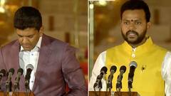 Ram MNK Chandrasekhar Pemmasani | కేంద్రమంత్రులుగా రామ్మోహన్ నాయుడు, చంద్రశేఖర్ ప్రమాణం