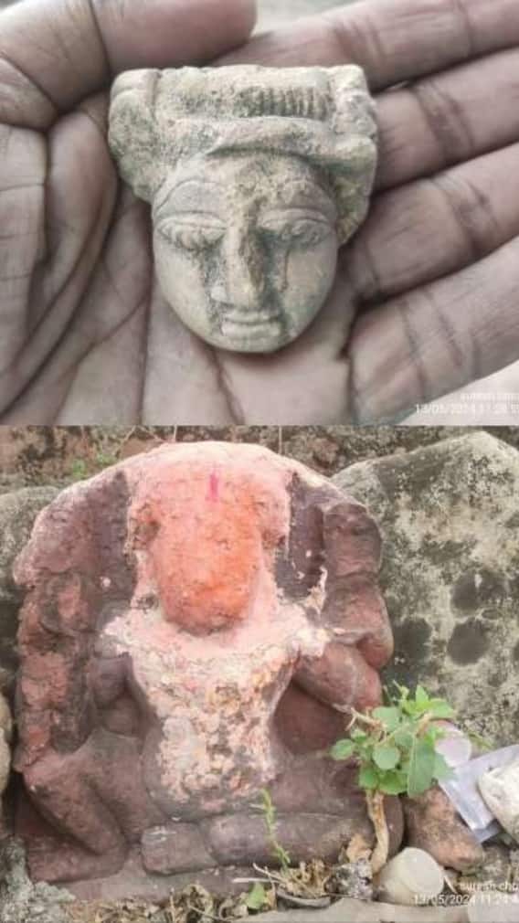 महाराष्ट्राच्या यवतमाळमध्ये आढळल्या प्राचीन मूर्ती
