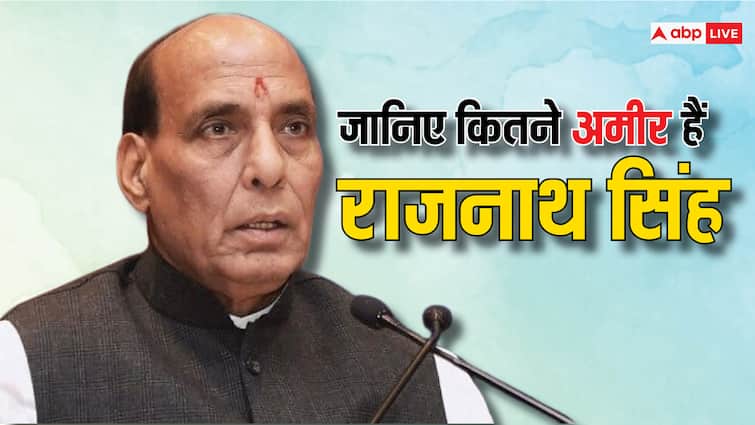 Modi Cabinet Rajnath Singh third consecutive time,has assets worth more than Rs 3.11 crore know assets Modi Cabinet 3.0: 32 बोर की रिवॉल्वर, नहीं है कोई अपनी कार... लगातार तीसरी बार मंत्री बने राजनाथ सिंह के पास कितनी संपत्ति?