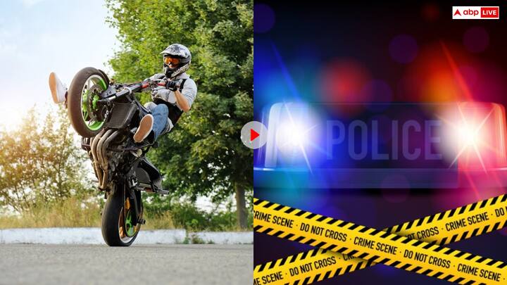 कानपुर में एक शख्स को चलती बाइक पर खड़े होकर टाइटेनिक पोज देना महंगा पड़ गया.