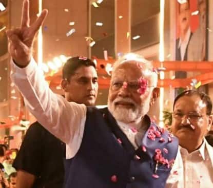 ਨਰਿੰਦਰ ਮੋਦੀ ਲਗਾਤਾਰ ਤੀਜੀ ਵਾਰ ਬਣੇ ਭਾਰਤ ਦੇ PM