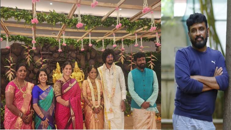 Ethirneechal director Thiruselvam daughter marriage today photos goes viral Thiruselvam: களைகட்டிய எதிர்நீச்சல் இயக்குநர் திருச்செல்வம் மகள் திருமணம்.. குவிந்த சின்னத்திரை பிரபலங்கள்!