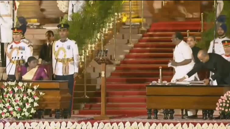 Leopard At Rashtrapati Bhavan Mysterious Animal Spotted At Modi Govt Oath Ceremony Cat Or Leopard At Rashtrapati Bhavan? Mysterious Animal Spotted During Oath Ceremony, Delhi Police Reacts