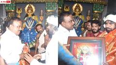 Pawan Kalyan: అనకాపల్లి నూకాంబికా అమ్మవారిని దర్శించుకున్న పవన్ కల్యాణ్ - మొక్కులు చెల్లించుకున్న జనసేనాని