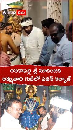 అనకాపల్లి నూకంబిక అమ్మవారి సేవలో పవన్ కల్యాణ్